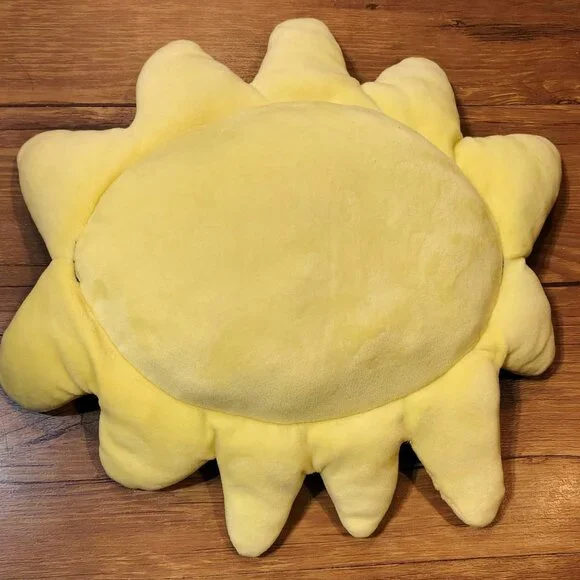Sleepy Summer Sun Plush Kids Kawaii Sunny Pillow Sofa Cushion - Picture 2 of 9